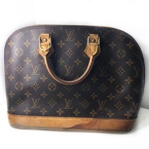 Authentic Louis Vuitton Alma Handbag